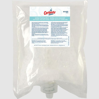 CERTAINTY ANTIBACTERIAL FRAGRANCE FREE FOAMING SOAP